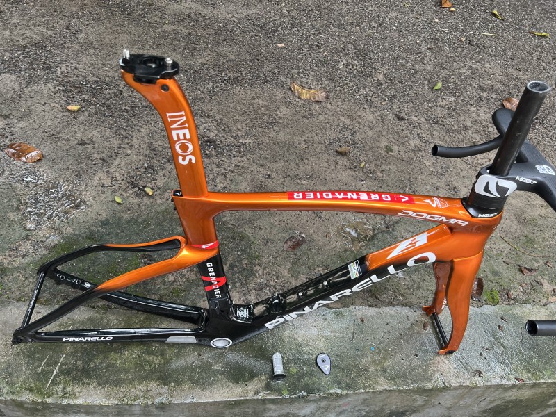 Pinarello orange top